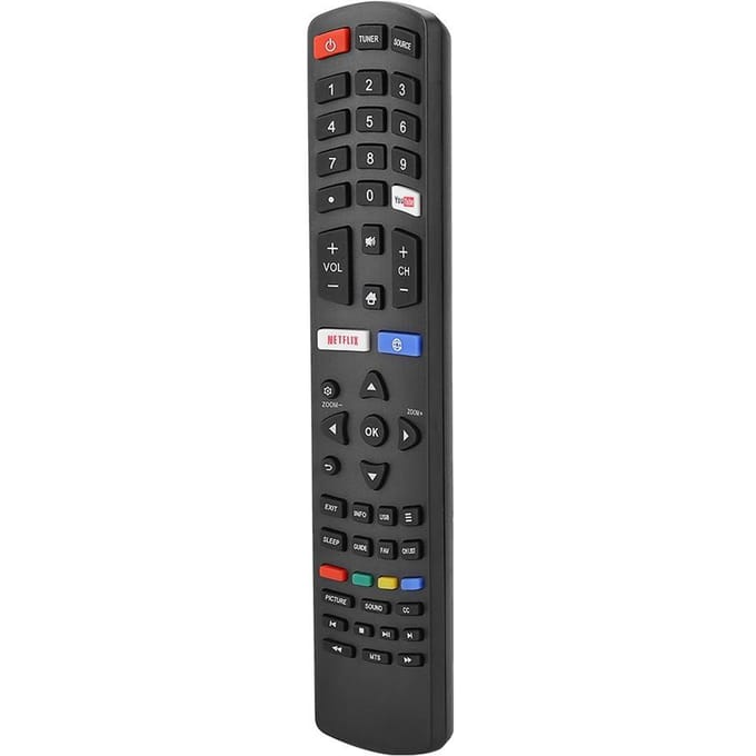 Télécommande de remplacement pour téléviseur TCL black