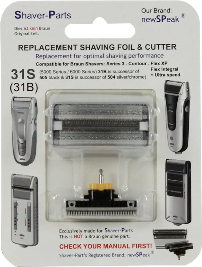 Shaver-Parts Braun Combipack Alt 31s
