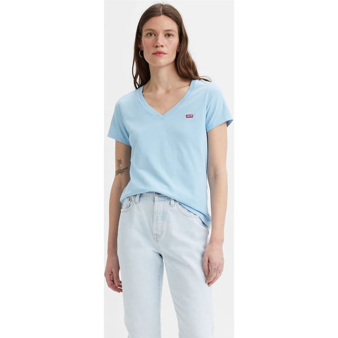 Levi's Perfect Vneck Omphalodes Cotton Taglia: S | Maglie Sportivi Outlet | Donna