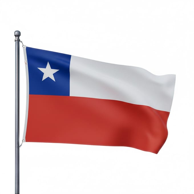 Trasal - vlag Chili - chileense vlag 150x90cm
