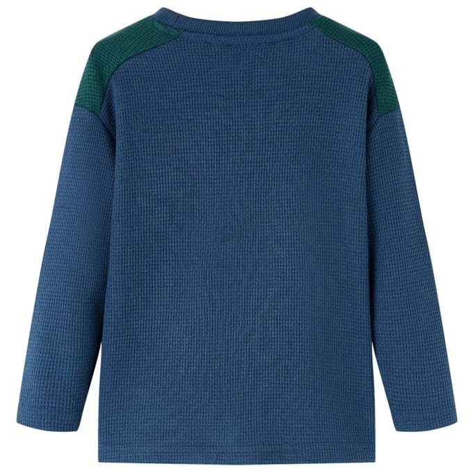 vidaXL - Kindertrui - 128 - marineblauw