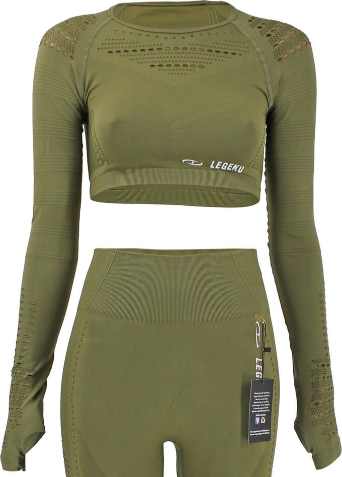 Sport Top Army Green L
