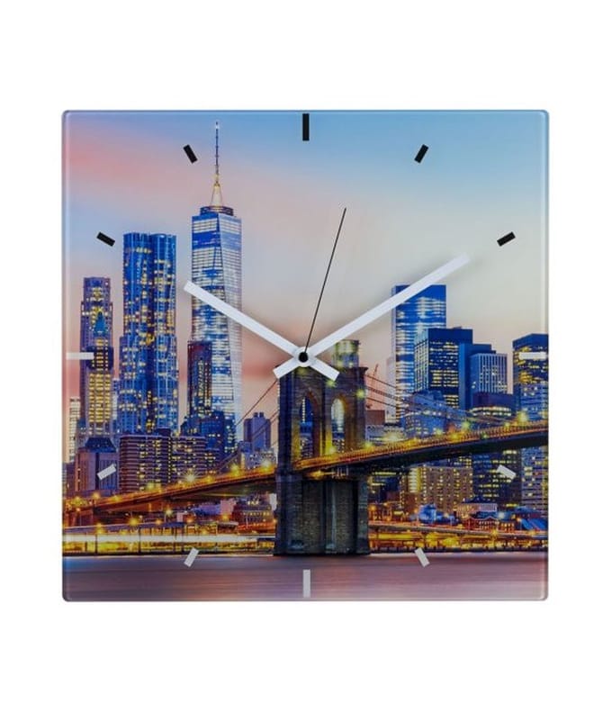 TFA 60.3531.90 wandklok NEW YORK