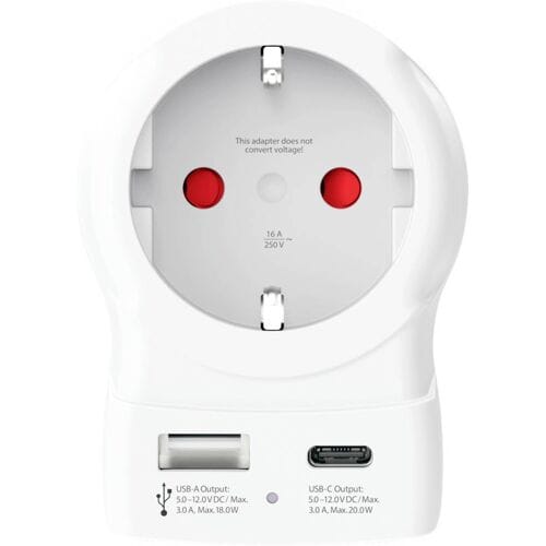 SKross Europe to US USB AC20PD