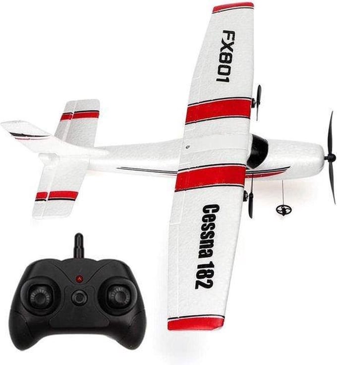 Huntex RC Vliegtuig FX801 - Op Afstand Bestuurbaar Vliegtuig
