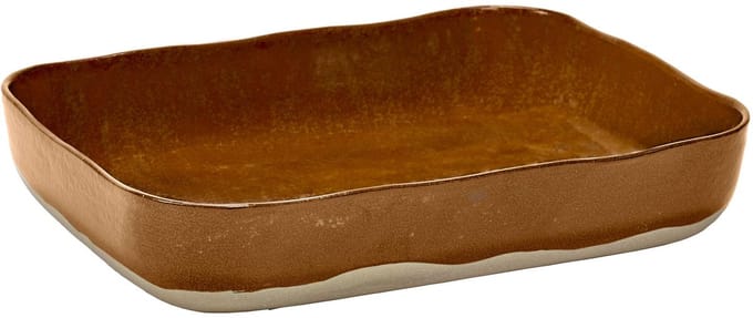 Serax La Nouvelle Table By Merci Ovenschaal Ocher/brown