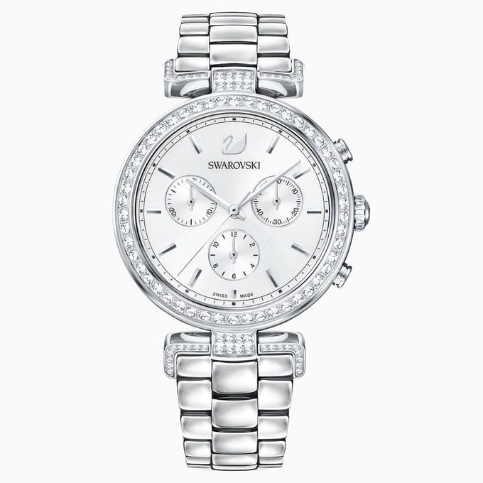 Swarovski 5295363 Dameshorloge 38mm zilver