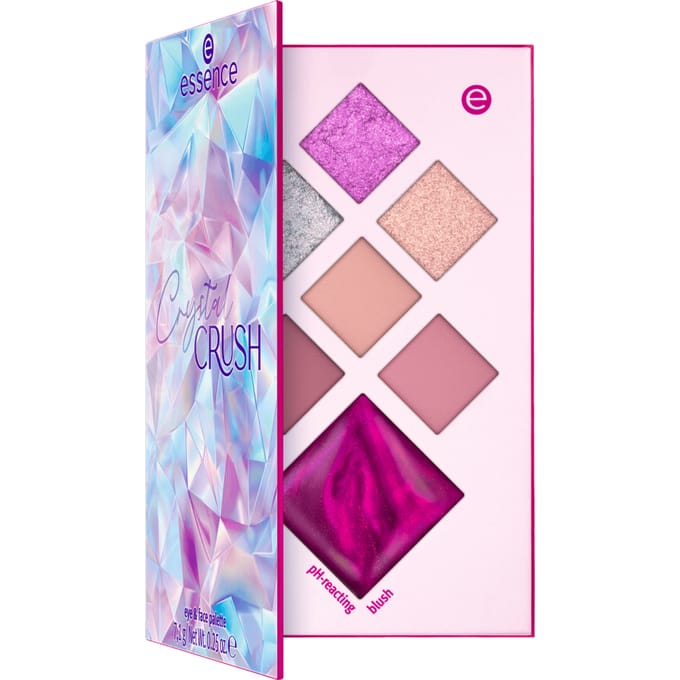 Essence Crystal Crush Eye &amp; Face Palette 01 Quartz Crush 7 g
