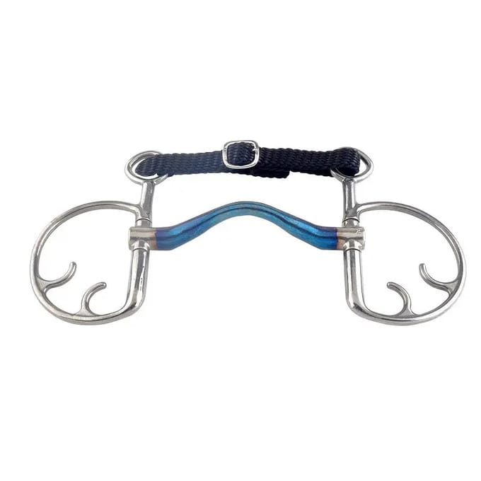 2 ring paardenbit Trust Sweet Iron Kimblehook Medium port
