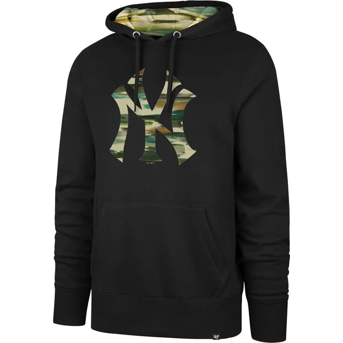 Sweatshirt New York Yankees 47Brand MLB Fisherman Camo Pop Burns
