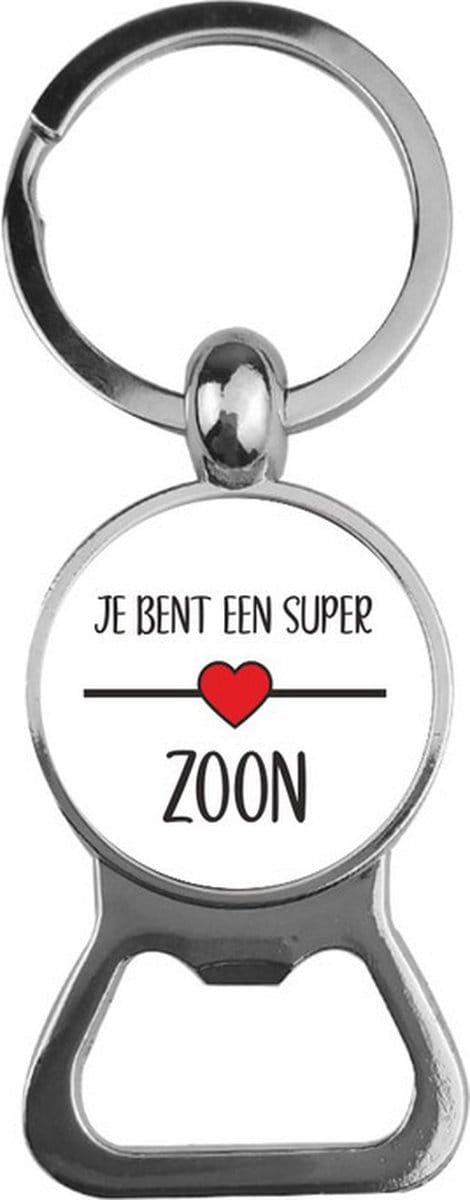 Bieropener Glas - Je Bent Een Super Zoon