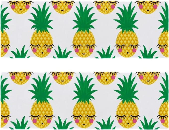 Microvezel Handdoek - Sport Handdoek - Snel Drogen - Super Absorberend - 29.5x81.5cm - Multicolor