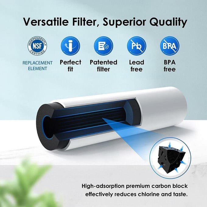 Originele Samsung Aqua Pure koelkastwaterfilter DA29-10105J HAFEX/EXP Samsung  Water Filter(1EA gray