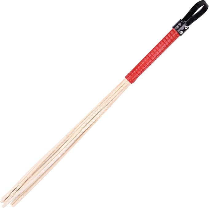 Smart Moves - Rattan canes - 8 stuks in rood handvat - 60 cm