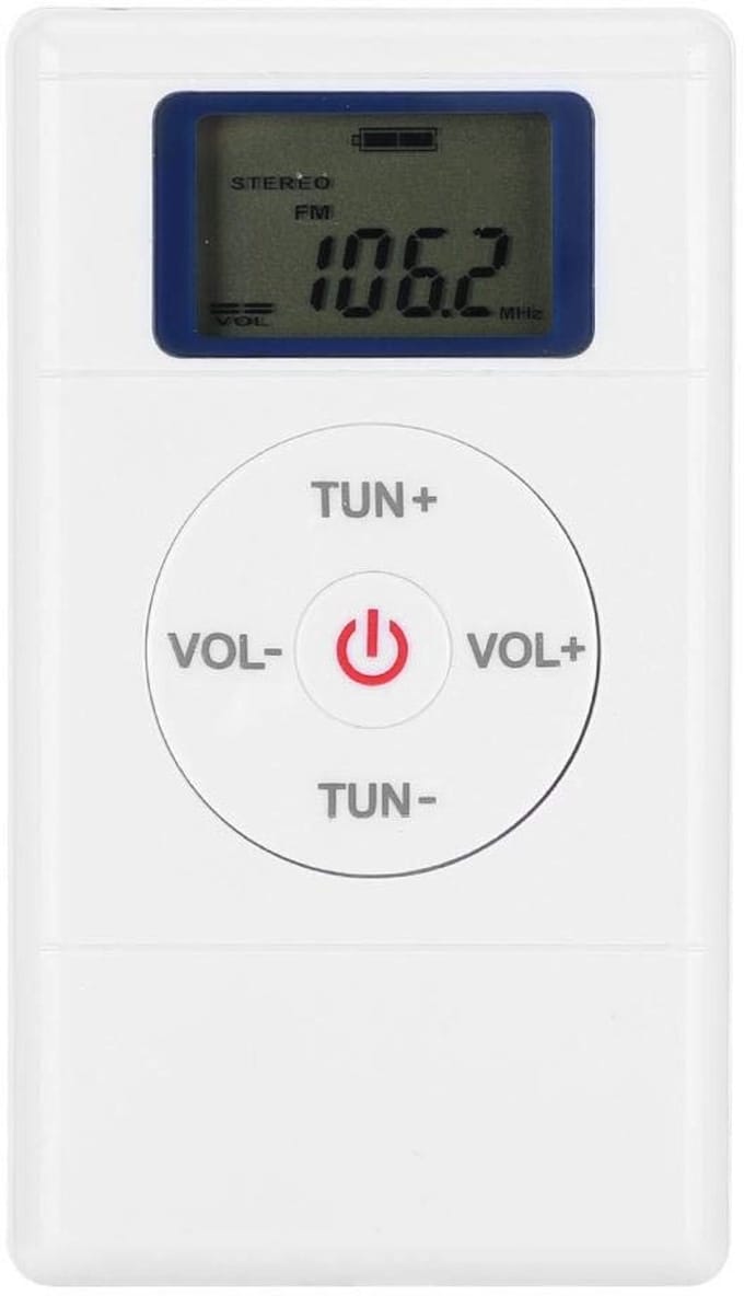 Dailygoody - Mini digitale FM-radio - Draagbare radiospeler