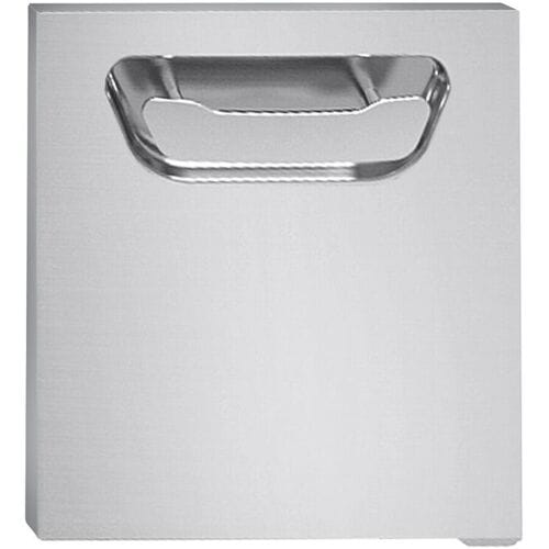 GGM Gastro Unterbau Tür - 400mm - Anschlag Rechts Zilver