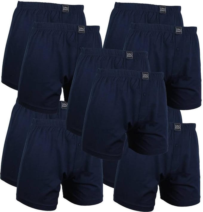 Gino Santi Klassieke boxer 8+2gratis pak Navy
