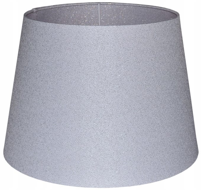 Lampenkap Kegelvormig 44cm E27 Wit Zilver Goud - Andria