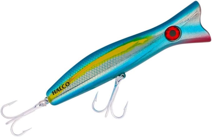 Grote Popper Kunstaas 16cm 78g Drijvend met Rammelaar