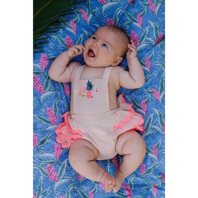 Louise Misha Rompers Pinata Blush Taglia: 9M | Body per Neonato Outlet | kids