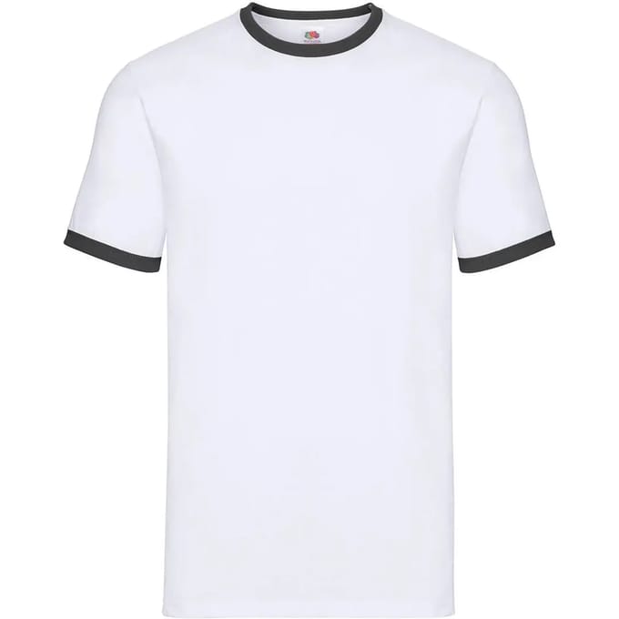 T-shirt Fruit of the Loom Ringer