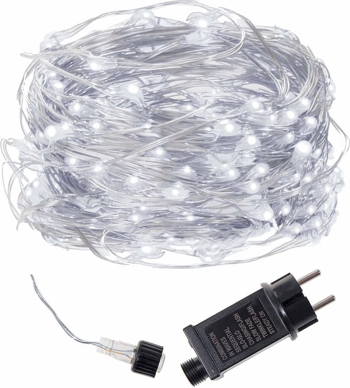 Kerstverlichting - 300 LED - koud wit - 30 m