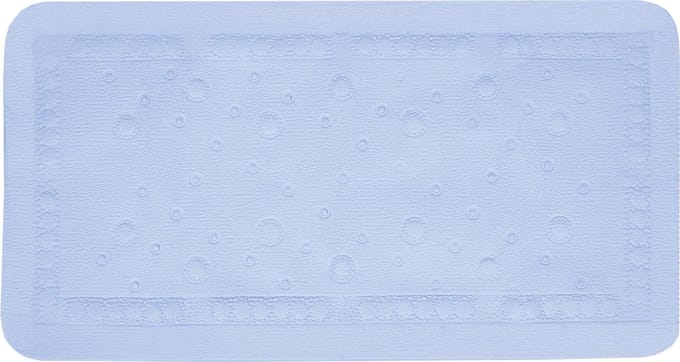 Differnz Tutus Anti-slip inlegmat Bad 68x36cm Blauw
