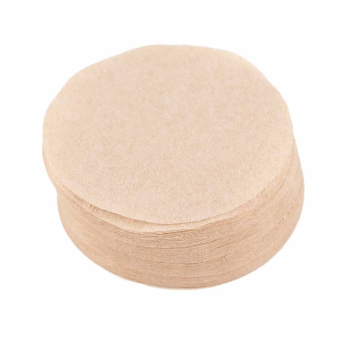 100 Stuks Per Set Koffiefilterpapier Vervangingsfilter Voor Koffie Mocha (Nee. 6 Dag. 60 mm) white