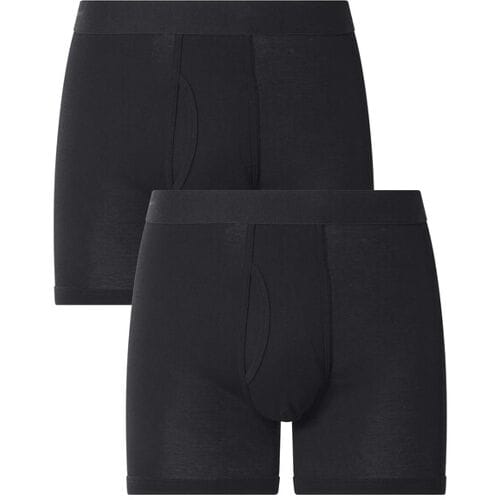 ESMARA MEN Set van 2 heren boxers (Zwart, M)