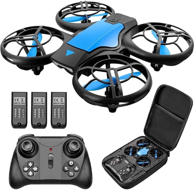 SCH® Drone voor Kinderen - Drone - Blauw- 13cm x 11cm x 4cm