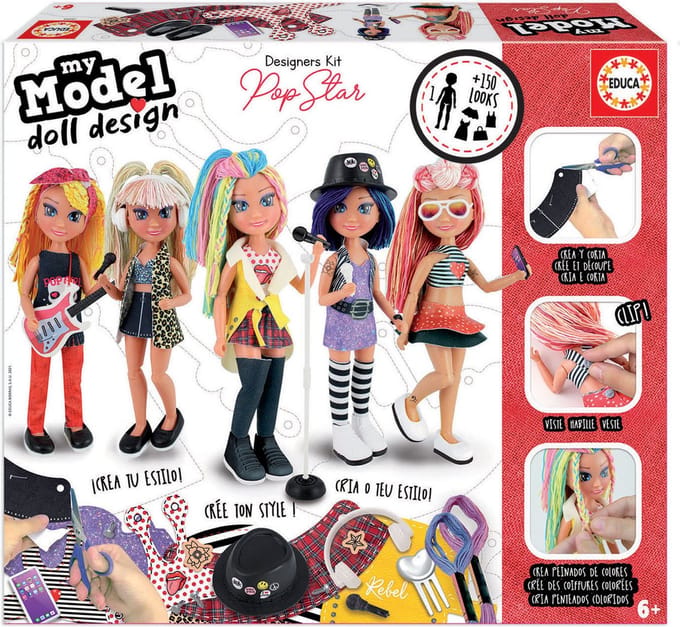 Educa- My Model Design Pop Star - ontwerp modeshow