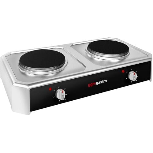 GGM Gastro Tisch Elektroherd - 4 kW - 2 Platten rund