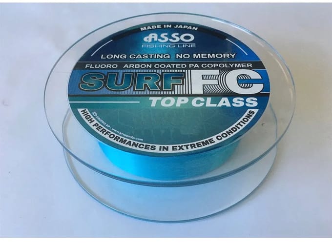 Asso Surf 1000 M Monofilament Blauw 5 Lbs