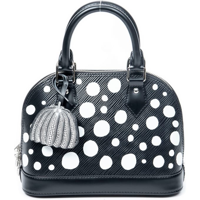 Ltd. Ed. Yayoi Kusama Infinity Dots Alma BB Schoudertas
