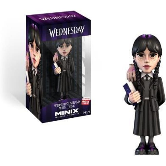 MINIX figures Wednesday - Wednesday Addams & Thing Speelpoppen