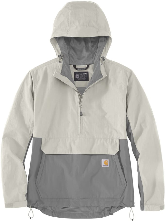 Carhartt Damesjas Loose Lightweight A-norak, kleur: Asfalt