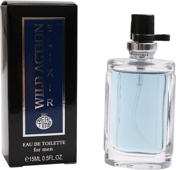 Real Time Wild Action Elixir For Men Eau de toilette miniparfum tasformaat 15ml