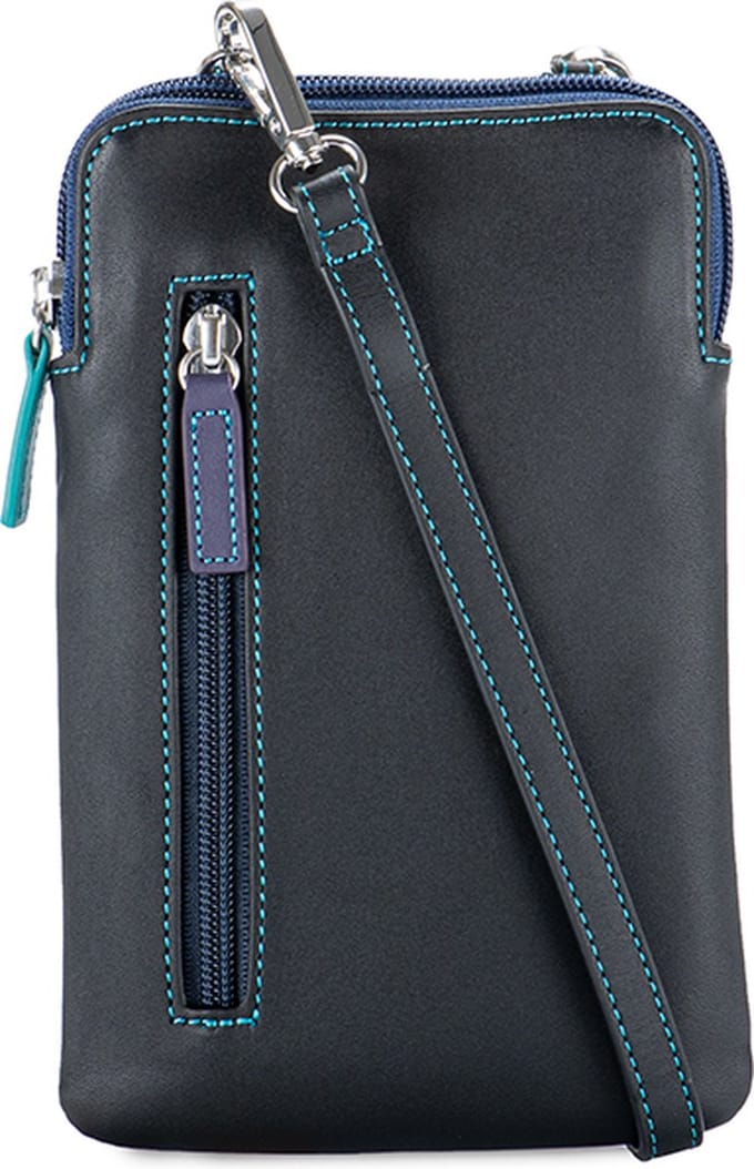 Mywalit Cell Phone Neck Pouch Telefoontasje Black Pace
