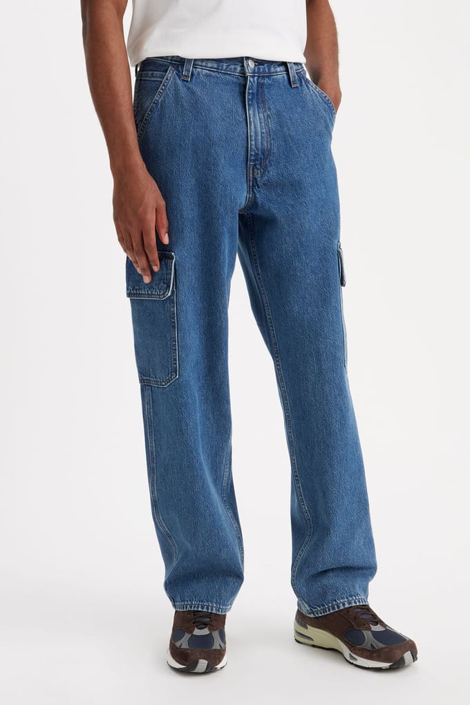 Levi's 568™ Loose Straight Cargos Blue Maat: W32L34 | Relaxed Jeans Outlet | Heren | Blauw
