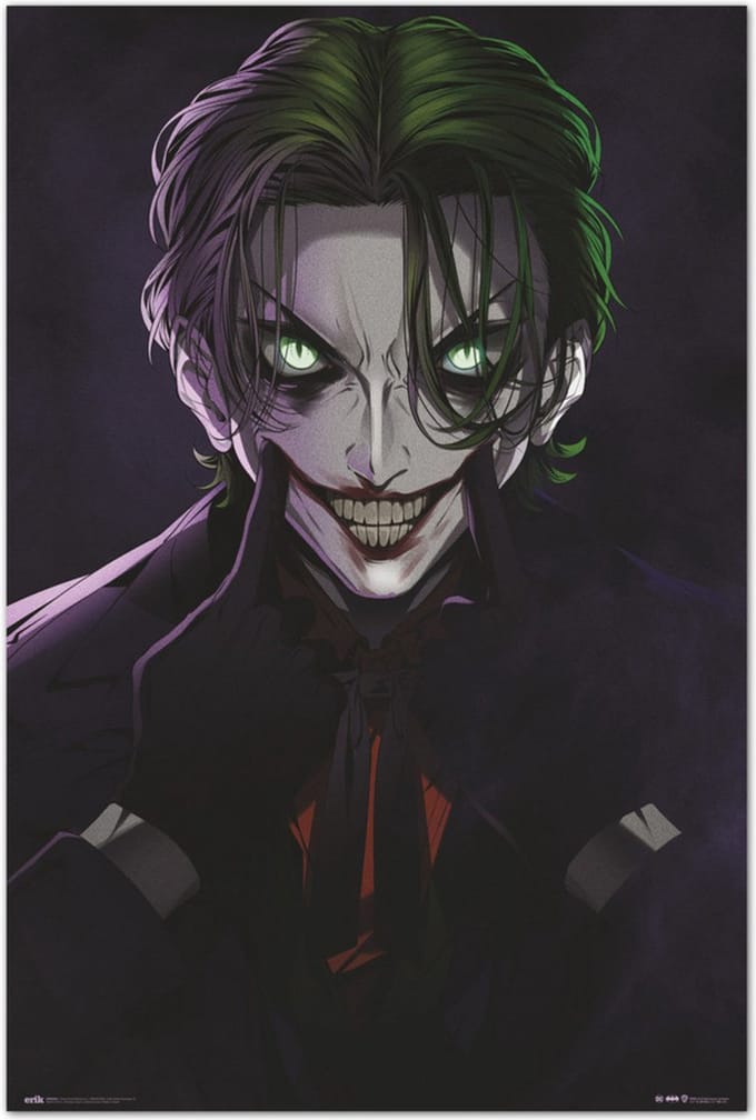 Poster DC Comics - Joker - Anime 61x91,5cm