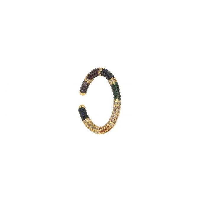 ring - rainbow - strass - dames - kerst - open - cadeau tip