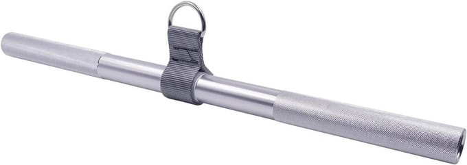 Lat Pulldown Bar - Roei Trainer Handgreep - Rugspieren Trainen - Ergonomische Anti-slip Grepen - One Size - Zilver