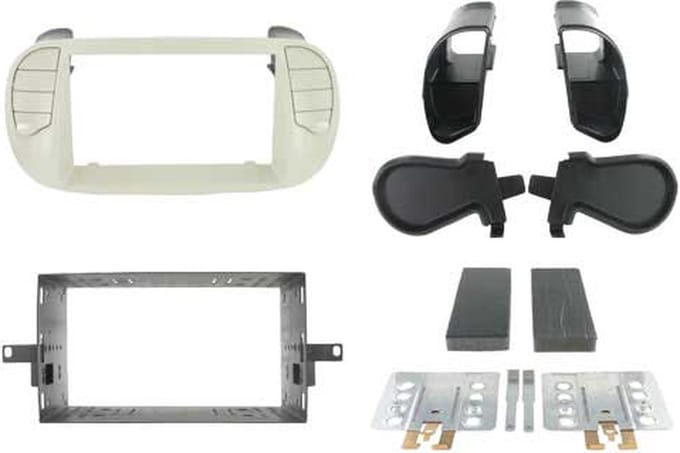 2-DIN paneel Fiat 500 2007-2015