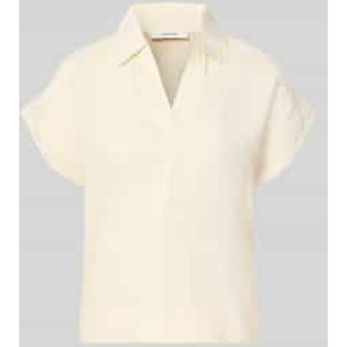 Regular fit blouse met korte mouwen van modalmix model 'Sinula'