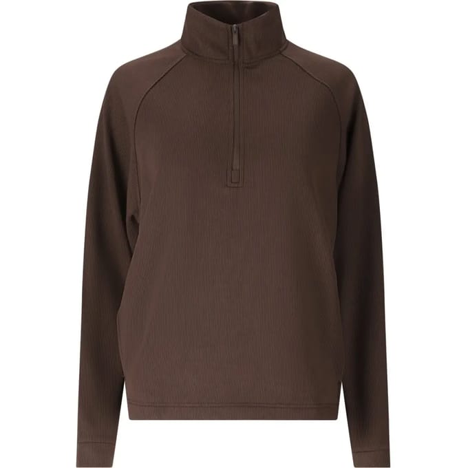 Dames sweatshirt met 1/2 rits Athlecia Franye