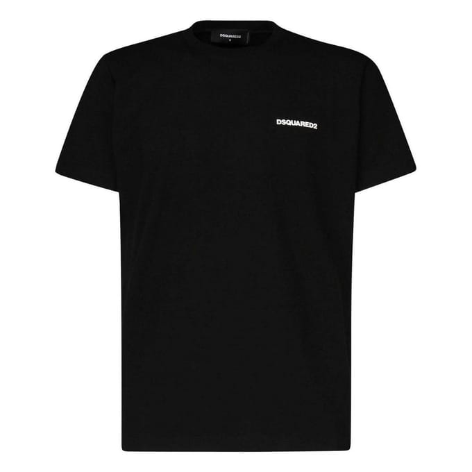 DSquared2 Heren Kaart Cool Fit T-shirt (Zwart)