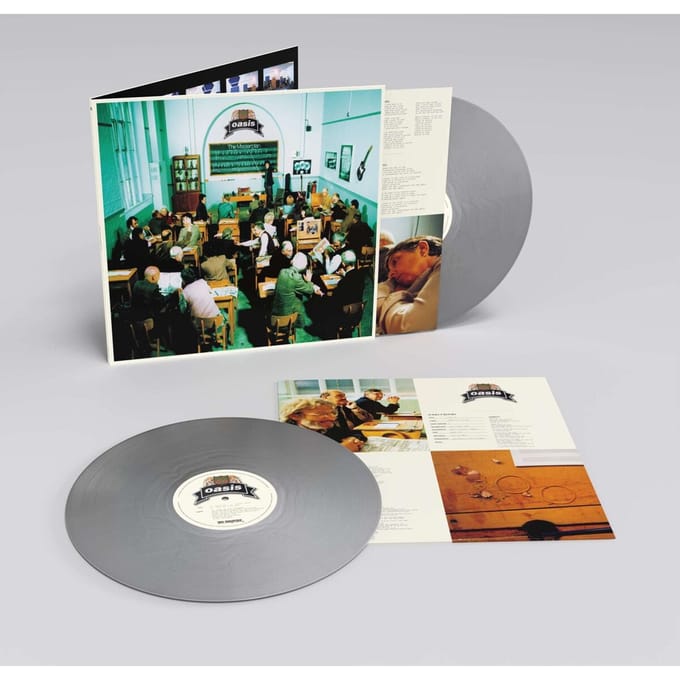 Oasis - The Masterplan (25th Anniversary Edition Silver Vinyl 2LP)