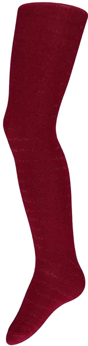iN ControL 2pack donker rode maillots met glitterstrepen - maat 86/92