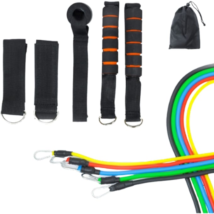 Astan Hogar Oefenband met Handvat - 5 stuks