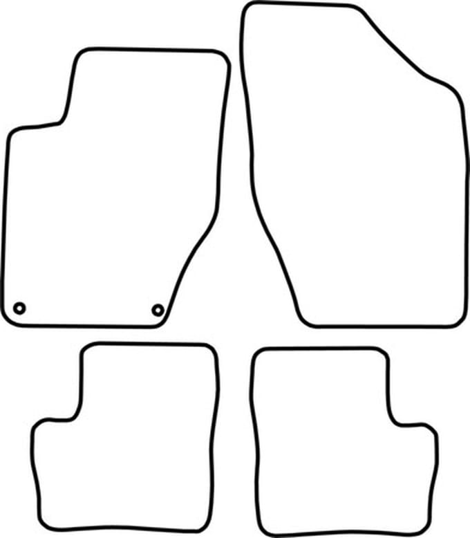 Automatten | Mattenset Citroen DS4 - 2011 - 2015
